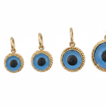 Gold Evil Eye Pendant - 5 Pendants