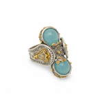 Ithaka Silver & Gold Ring Version 3
