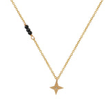 Mystirio Trinity Gold Cross Necklace