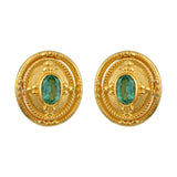 Empress Irene Byzantine Gold Earrings