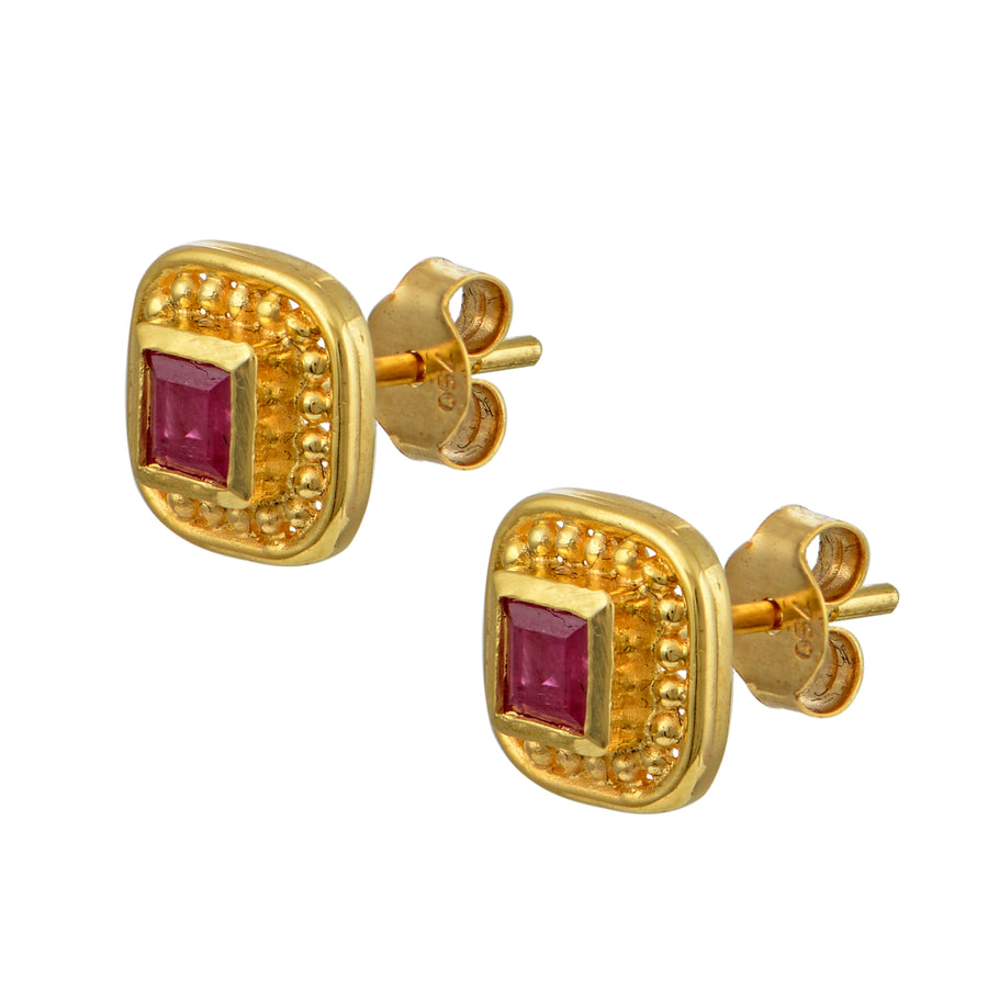 Empress Zoe Byzantine Gold Earrings