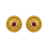Empress Euphrosyne Byzantine Gold Earrings
