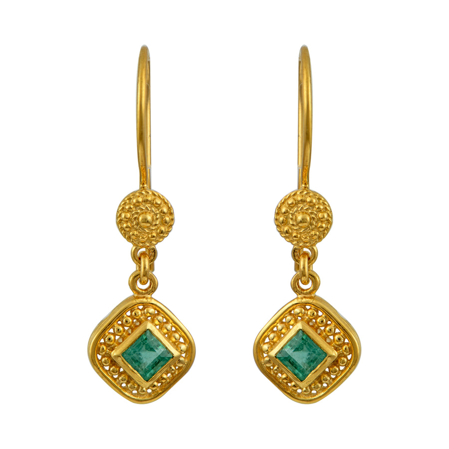 Empress Anastaso Byzantine Gold Earrings