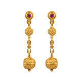 Empress Maria Komnini Byzantine Gold Earrings