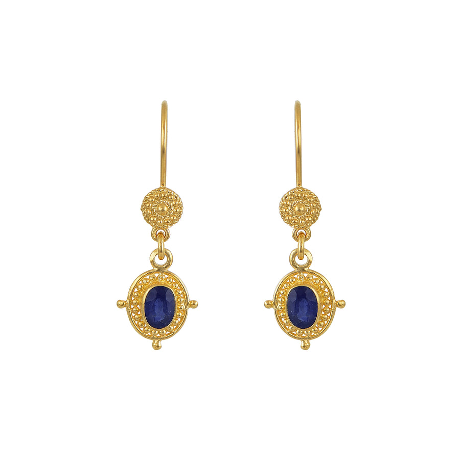Empress Doukaina Byzantine Gold Earrings