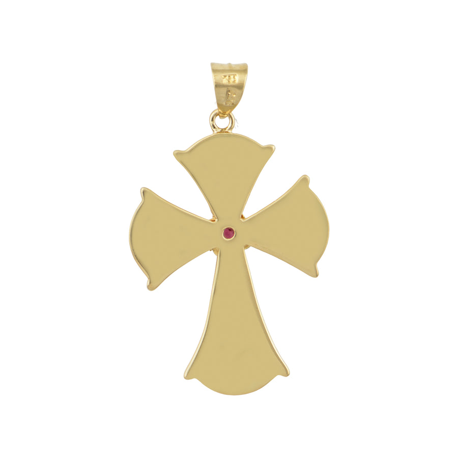 Night Raven Penitence Gold Byzantine Cross