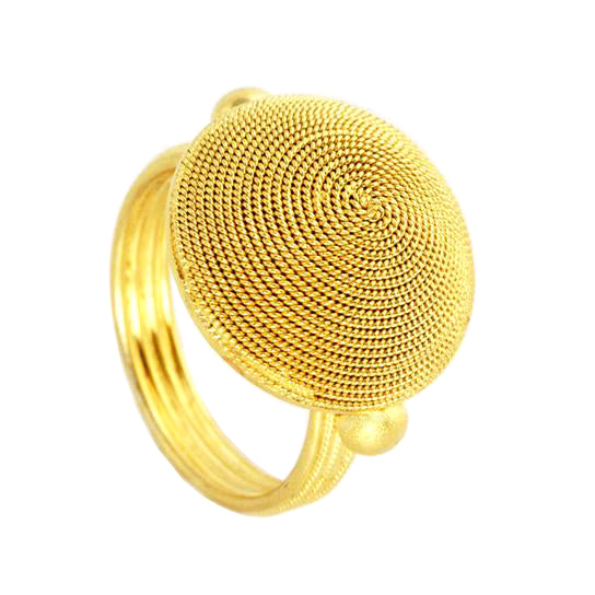 Mycenaean Beehive Gold Ring