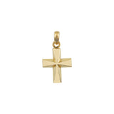 Kiss of Faith Gold Cross