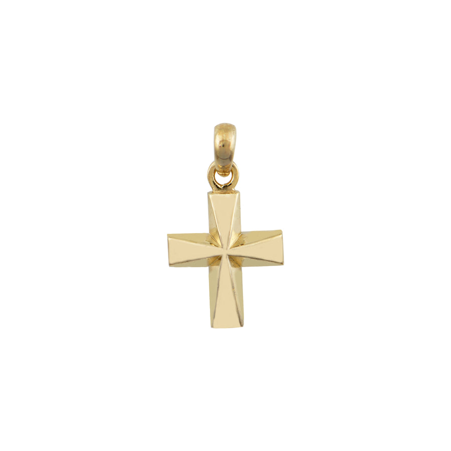 Kiss of Faith Gold Cross