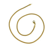 Hand Knit Gold Wire Chains