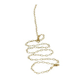 Filigree Cable Gold Chain