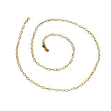 Filigree Cable Gold Chain