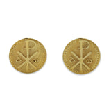 Alpha Chi Rho Omega Gold Cufflinks