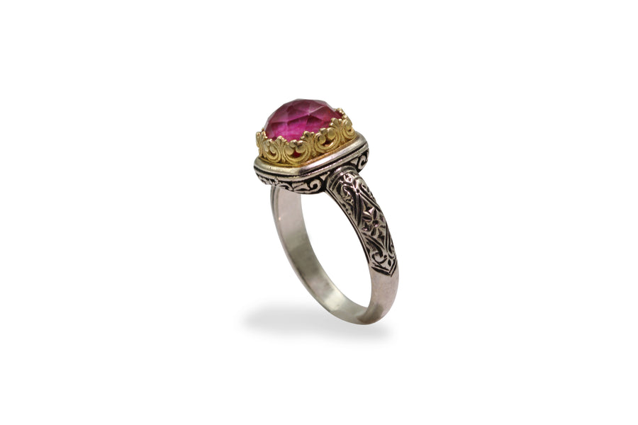 Karameles - Fertile Fire Silver & Gold Ring