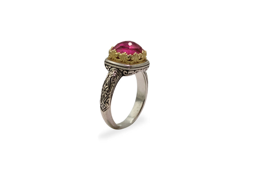 Karameles - Fertile Fire Silver & Gold Ring