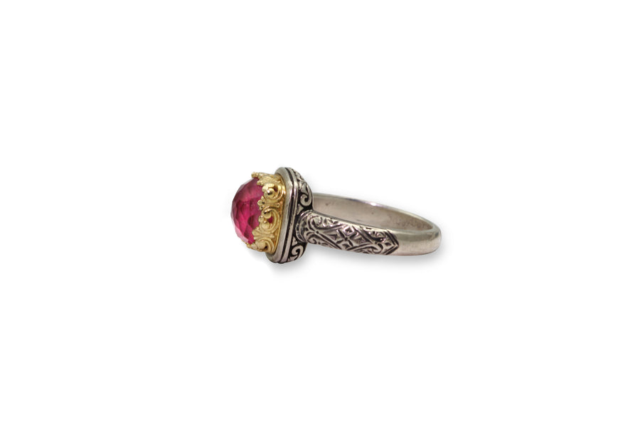 Karameles - Fertile Fire Silver & Gold Ring