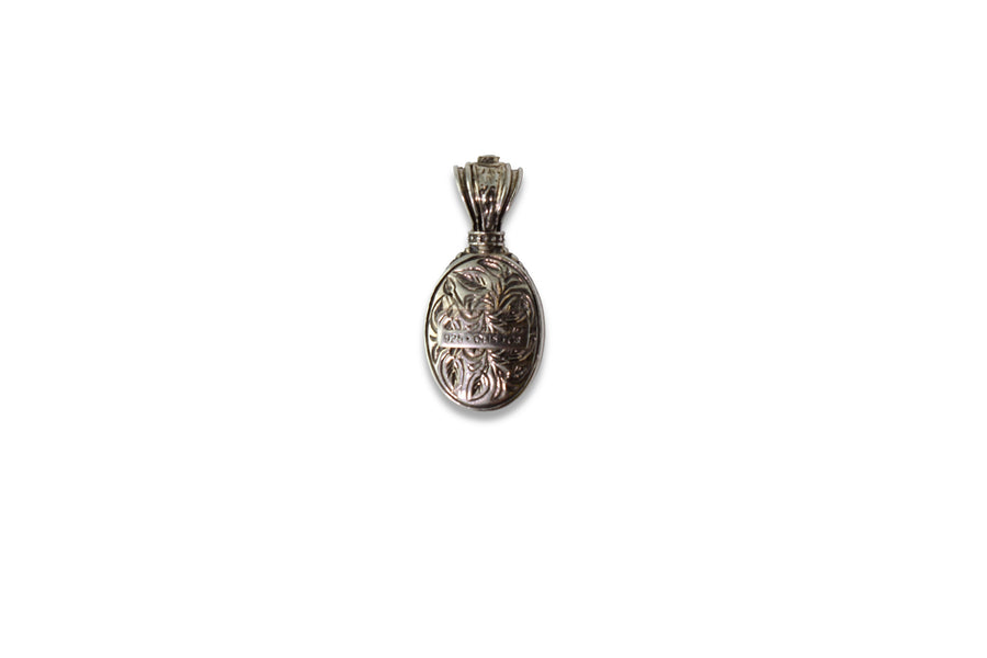 Karameles - Blues of Zakynthos Silver & Gold Pendant