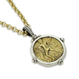 Thiasimi Fimi - Prestigious Fame Silver & Gold Pendant
