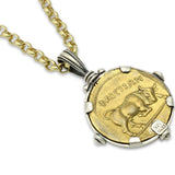 Thiasimi Fimi - Prestigious Fame Silver & Gold Pendant
