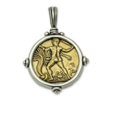 Thiasimi Fimi - Prestigious Fame Silver & Gold Pendant