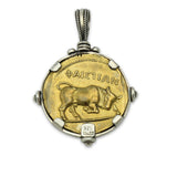 Thiasimi Fimi - Prestigious Fame Silver & Gold Pendant