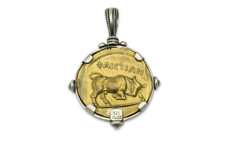 Thiasimi Fimi - Prestigious Fame Silver & Gold Pendant