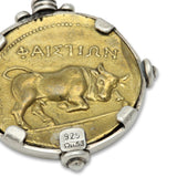 Thiasimi Fimi - Prestigious Fame Silver & Gold Pendant