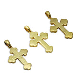 A Walk By Faith Greek Orthodox Gold Cross