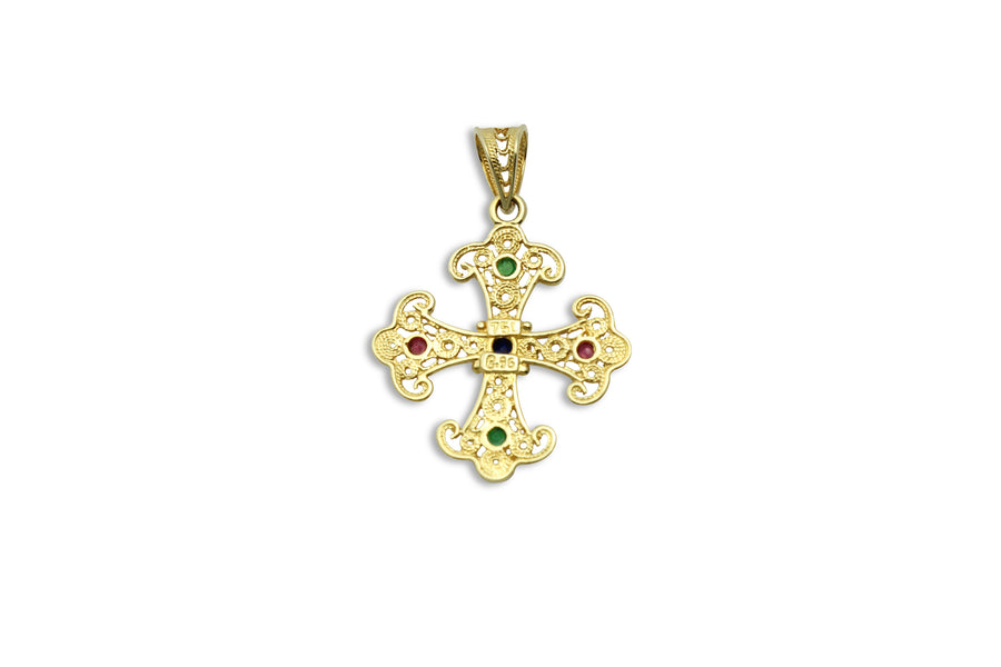 Kassianí Melody Greek Orthodox Gold Cross