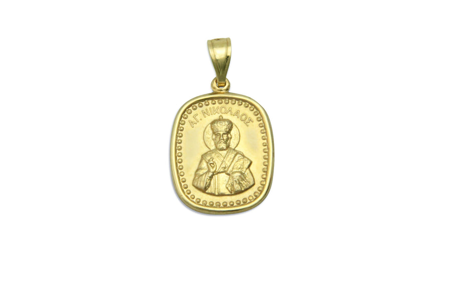 Saint Nicholas Gold Medallion