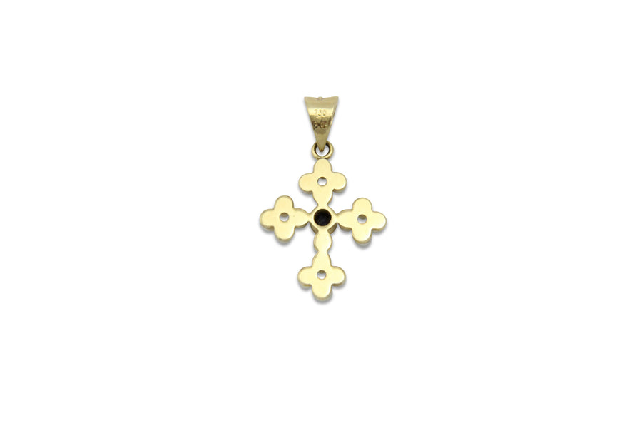 Galatea Pearl & Gold Orthodox Cross
