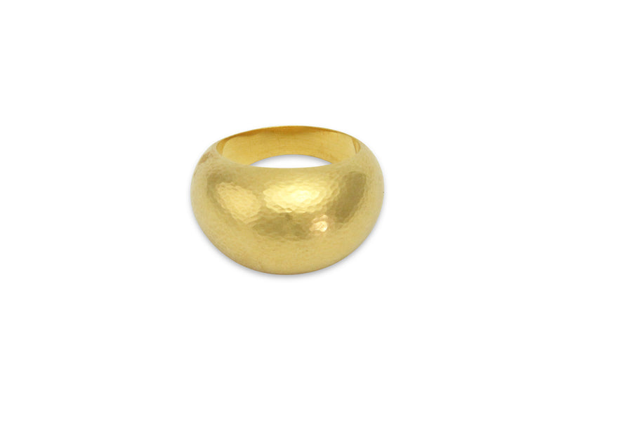 Helios Dome 18K Gold Ring