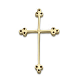 Staff of the Empire Diamond & Gold Orthodox Cross