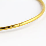 Gold Hand Hammered Neckband