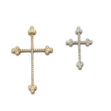 Staff of the Empire Diamond & Gold Orthodox Cross