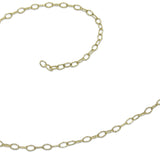 Filigree Cable Gold Chain