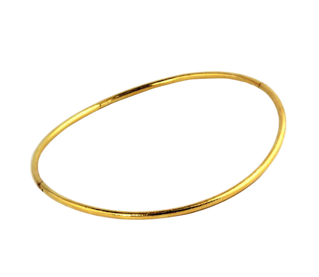 Gold Hand Hammered Neckband
