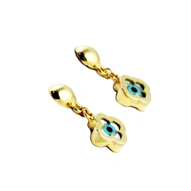 Matia Glances 14K Gold Earrings