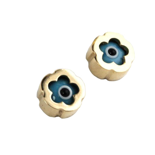 Shielding Kisses Gold Earrings