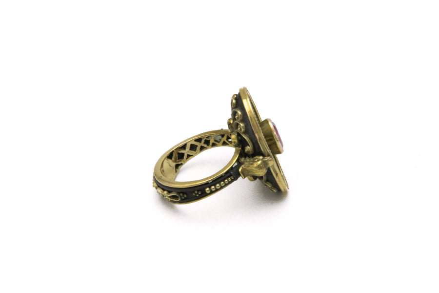 Madame Salacia Jewel Silver & 18K Gold Ring