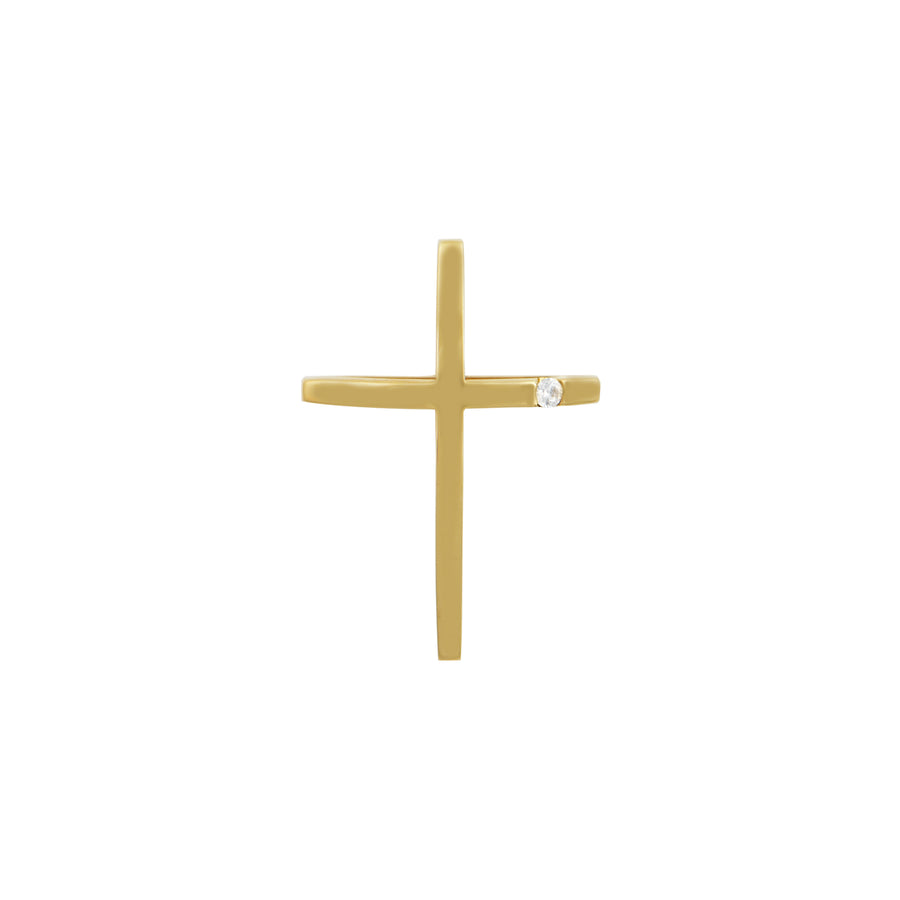 My Light My Guide Gold Cross