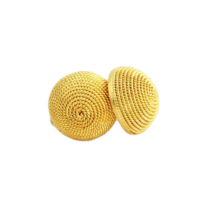 Mycenaean Beehive Gold Earrings