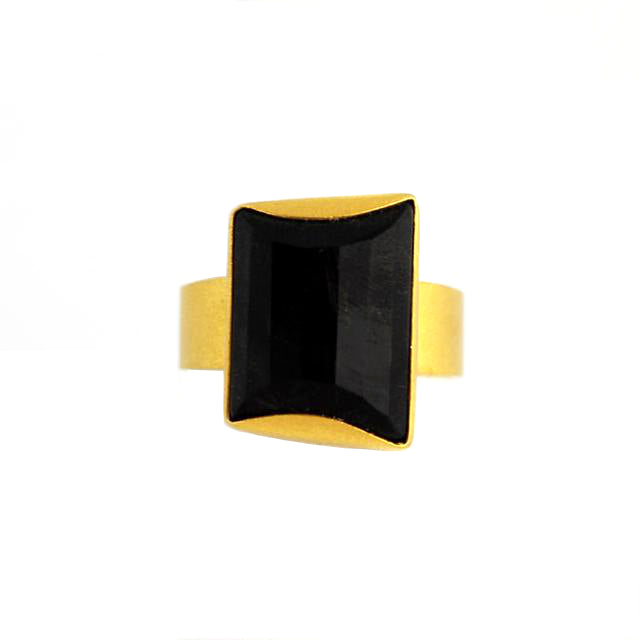 Onyx Sphynx Ring