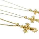 Selene - Light of the Moon Orthodox Gold Cross