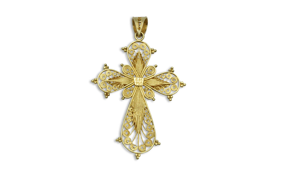 Selene - Light of the Moon Orthodox Gold Cross