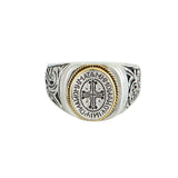 Wash-Thy-Sins Silver & Gold Ring
