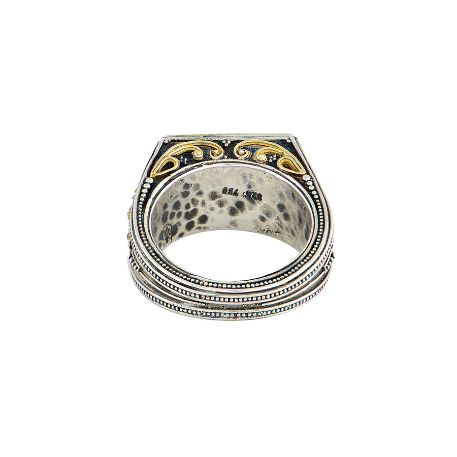 Midnight Asteria Men's Diamond Ring