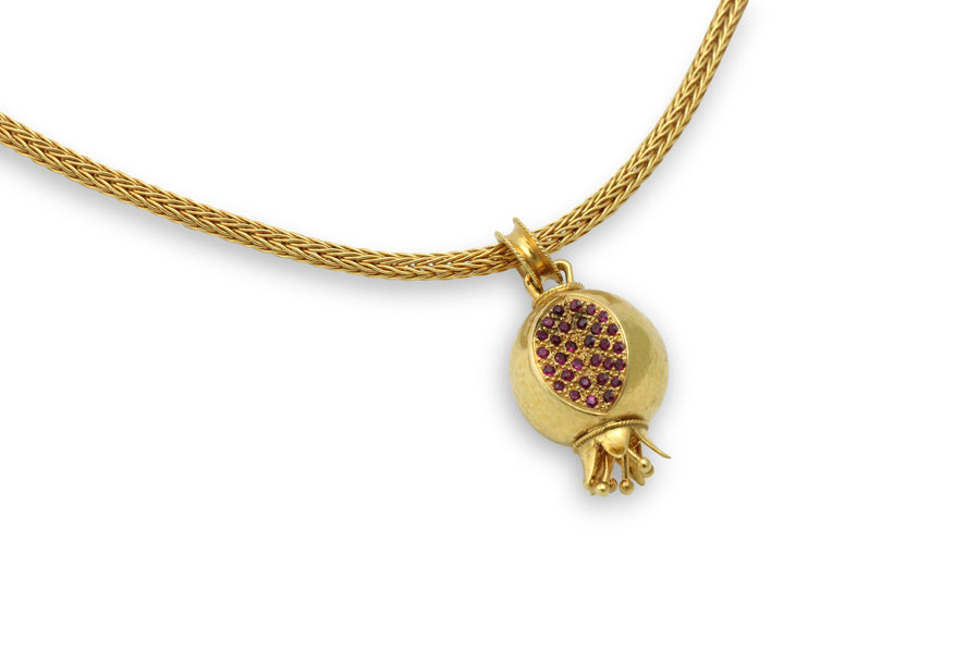 Persephone's Promise Gold Pendant