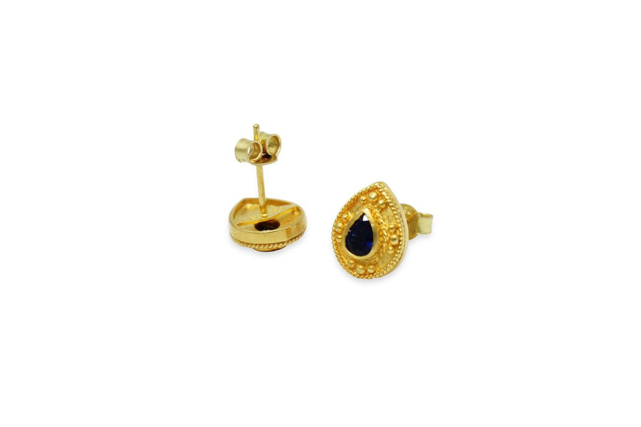 Byzantine Gallery - Pulcheria Gold Earrings