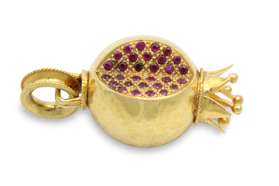 Persephone's Promise Gold Pendant